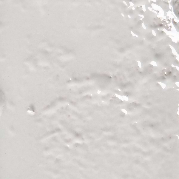 Corali Cloud White 3x9 Textured Fish Scale Glossy Ceramic Tile