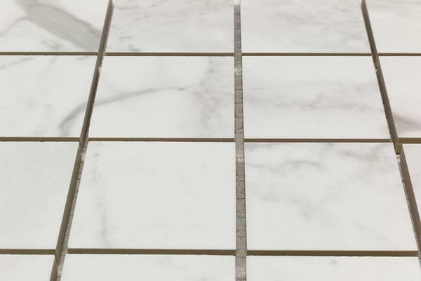 Kashmir Luni Blanco 3x3 Mosaic Porcelain Tile