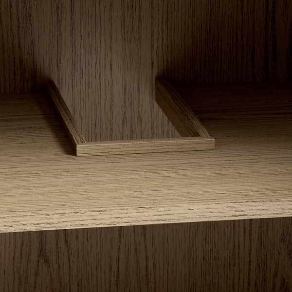 Emett Medium Ash 36" Single Vanity with White Quartz Top by TileBar Studio Vanities, View 8, open zoomed image