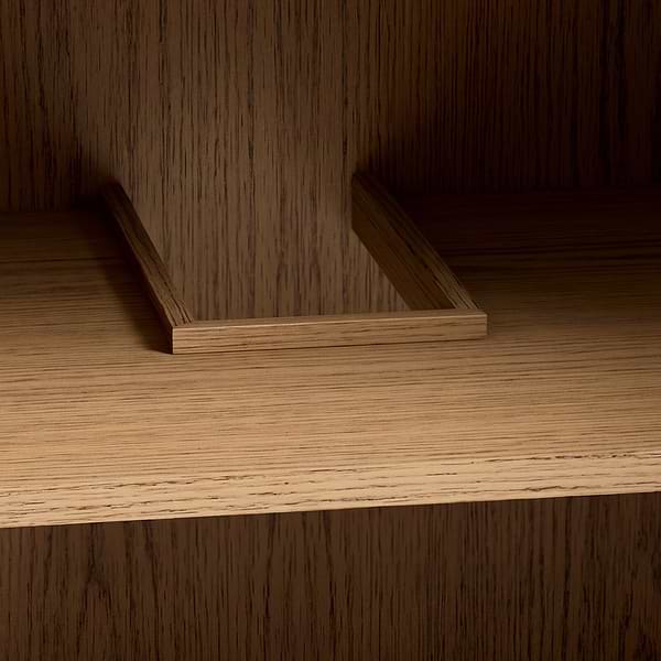 Emett Medium Ash 36" Single Vanity without Top by TileBar Studio Vanities, View 8, open zoomed image