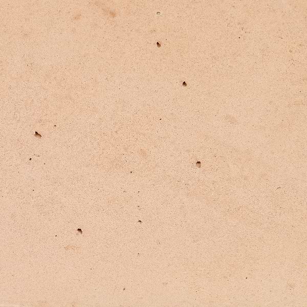 Terra Villa Sand Beige 6" Triangle Matte Presealed Genuine Terracotta Tile