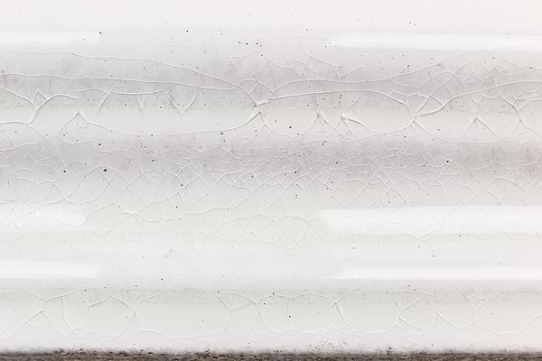 Nabi Glacier White Ceramic Chair Rail Liner