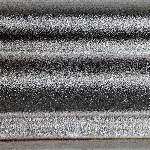 Nabi Metallic Gunmetal Gray 2x6 Matte Glass Chair Rail Liner
