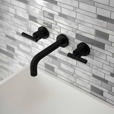 Astoria Wall Mount Matte Black 12.5
