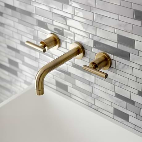 Astoria Wall Mount Antiqued Brass 12.5