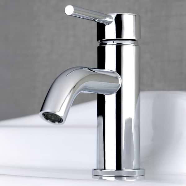 Lawrence Polished Chrome 2" Single Hole Bathroom Faucet With Pop Up Standard Drain
