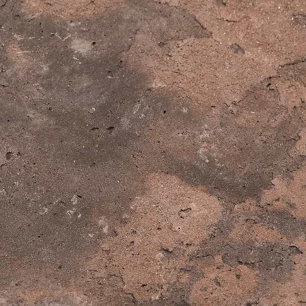 Terra Villa Gray 6" Triangle Matte Presealed Genuine Terracotta Tile