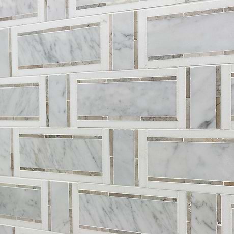 Marble Tile for Backsplash,Kitchen Floor,Kitchen Wall,Bathroom Floor,Bathroom Wall,Shower Wall,Shower Floor,Outdoor Wall,Commercial Floor