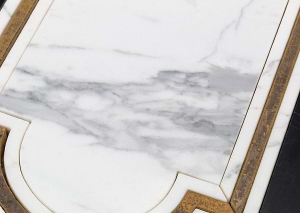 Inara Cavalier Brass And Marble Tile
