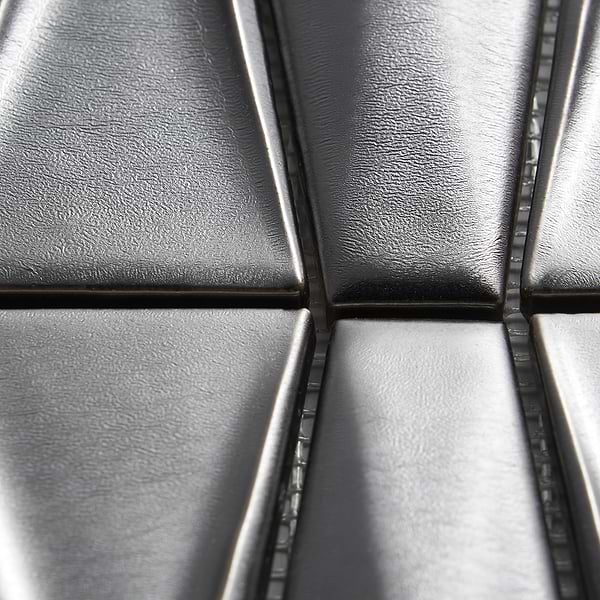 Nabi Harlequin Gunmetal Ceramic Tile
