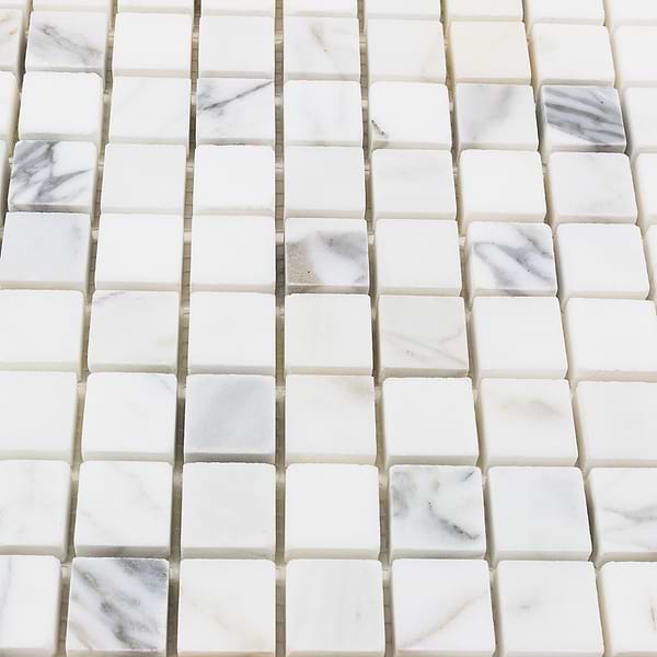 Calacatta 3/4x3/4 Squares Polished Marble Tile 