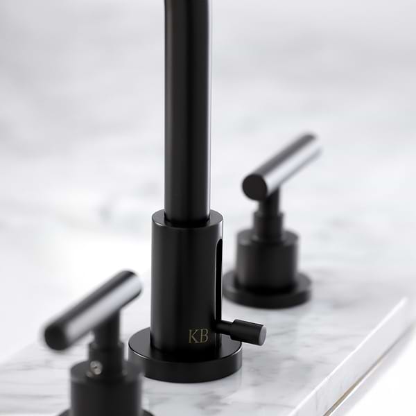 Astoria Oil Rubbed Bronze 10" Widespread Bathroom Faucet With Pop Up Standard Drain