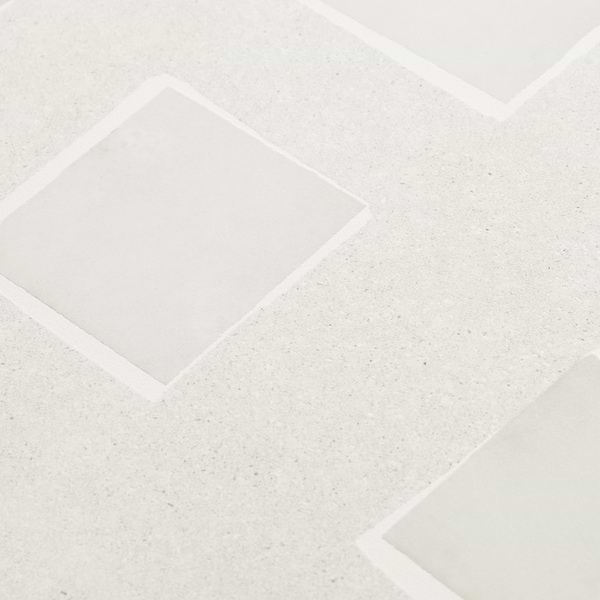 Bariazzo Deco Ivory White 36x36 Semi-Polished Porcelain Tile
