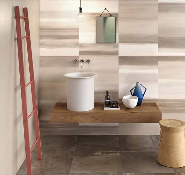 DOUP Reverse Earth 24X48 Porcelain Tile 