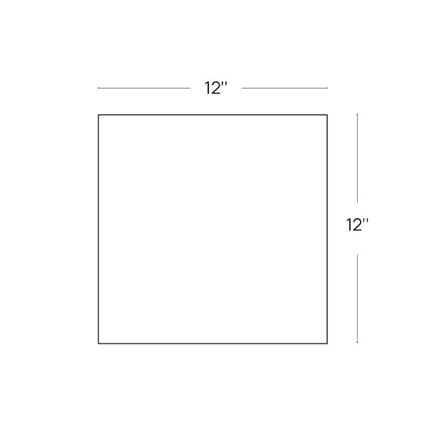Estee Frosty White 12x12 Polished Pearl Inlay and Cement Tile
