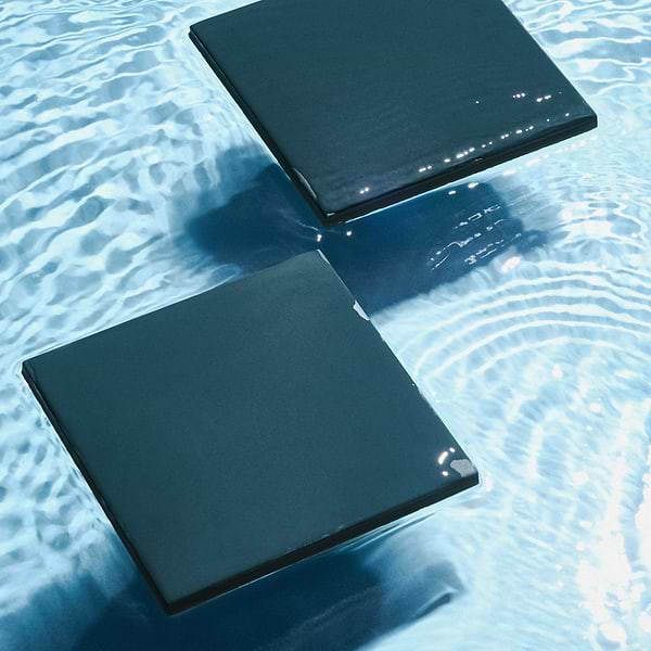Born Teal Blue 5x5 Matte Porcelain Tile