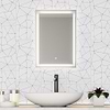 Faber White 16X32 Matte Porcleain Tile; in White Porcelain ; for Backsplash, Bathroom Floor, Bathroom Wall, Commercial Floor, Floor Tile, Kitchen Floor, Kitchen Wall, Shower Wall, Wall Tile; in Style Ideas Contemporary, Modern