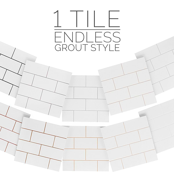 Basic White 3x6 Polished Ceramic Subway Wall Tile