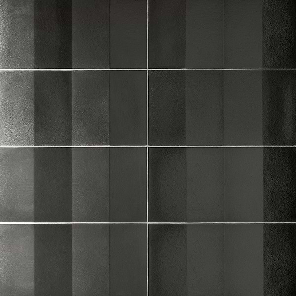 Requiem Platinum 3D 12x24  Polished Glass Wall Tile