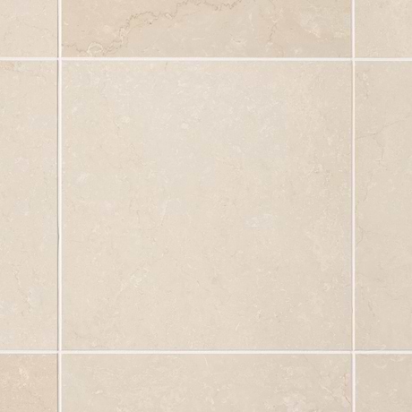 Botticino Extra Light Beige 18x18 Polished Marble Tile