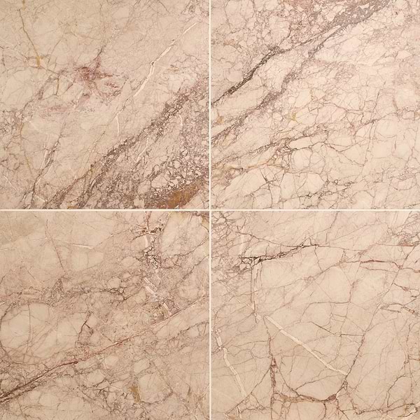 Breccia Pernice 24x24 Honed Marble Tile