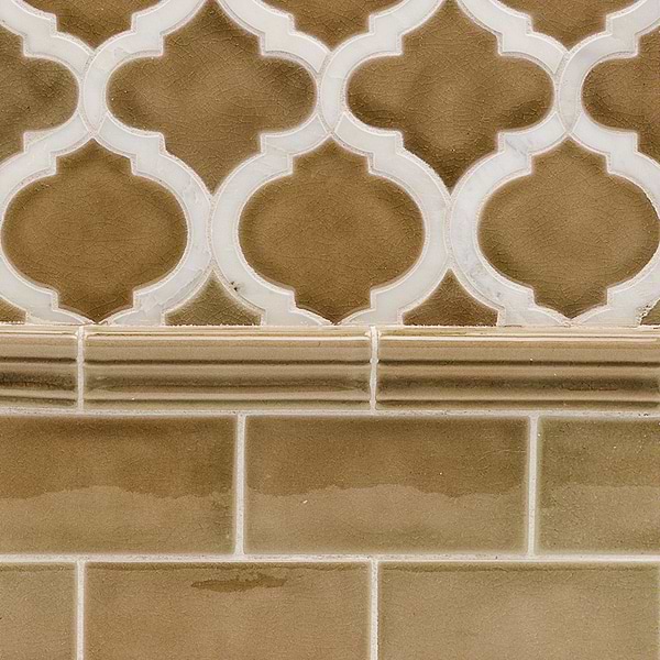 Nabi Arabesque Sea Wind Marble And Ceramic Tile 
