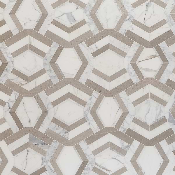 Mezzo Andente Polished Marble Mosaic