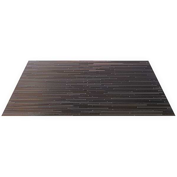 Magma Slim Stack Iron Gray Polished Lava Stone Mosaic Tile