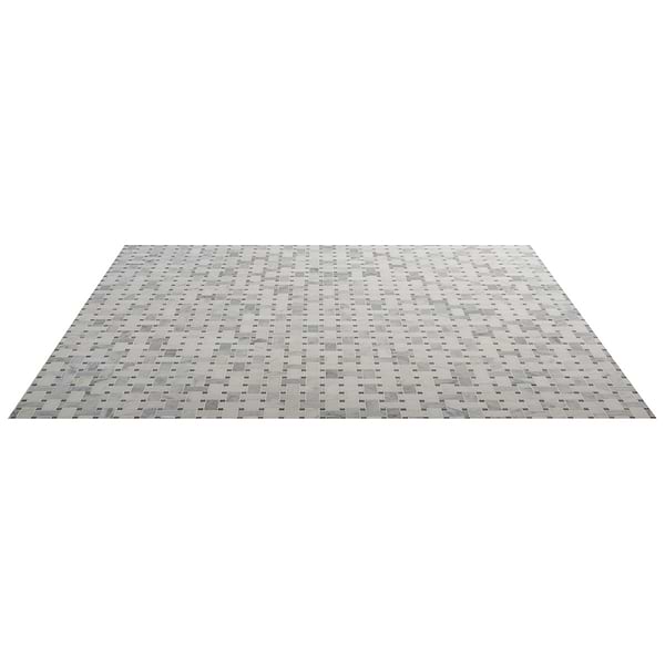 Twine Asian Statuary 1x2 Honed Marble Mosaic Tile