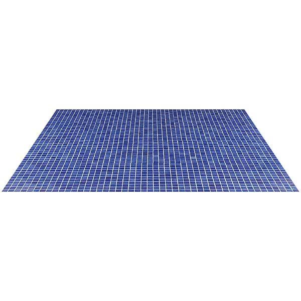 Sample-Swim Blue Lagoon 1x1 Glass Polished Mosaic Tile