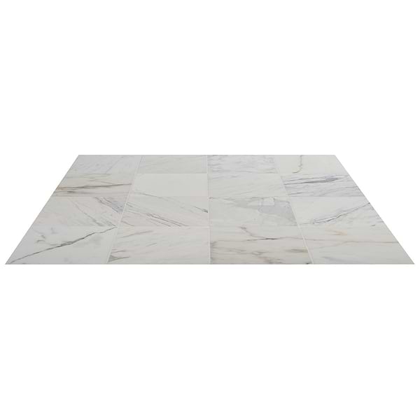 Avanti Calacatta Gold 12x12 Tumbled Marble Tile