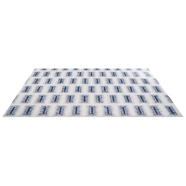 Ako Azul Blue 4x9 Rectangle Marble Micro Mosaic Tile