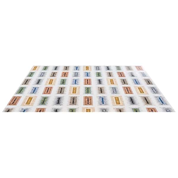 Ako Multicolor Mix 4x9 Rectangle Micro Mosaic Tile