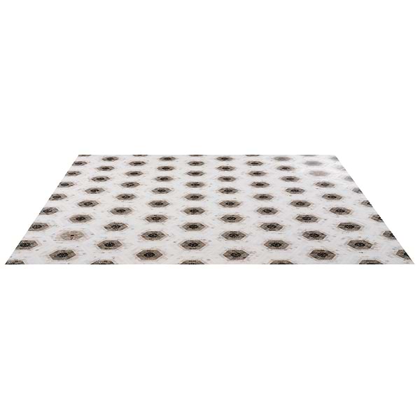 Ako Saint Laurent Brown 6" Hexagon Marble Micro Mosaic Tile
