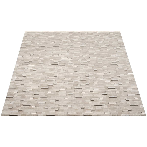 Mini Brick LPS Wooden Beige Peel & Stick Self Adhesive Polished Stone Mosaic Tile