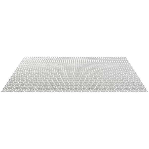 Eden Antiguan Sky Gray Rimmed 1" Penny Round Polished Porcelain Mosaic