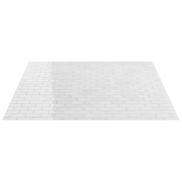 Snow White 1x2 Polished Marble Mosaic