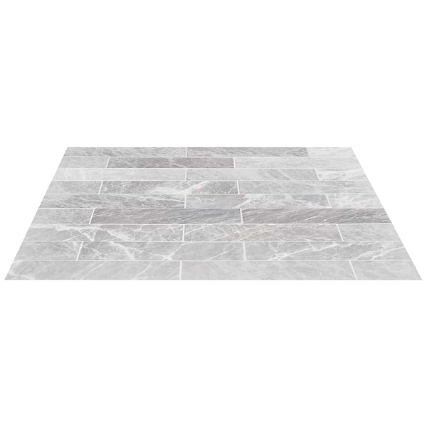 Nordic Gray 2.5X10 Satin Marble Tile