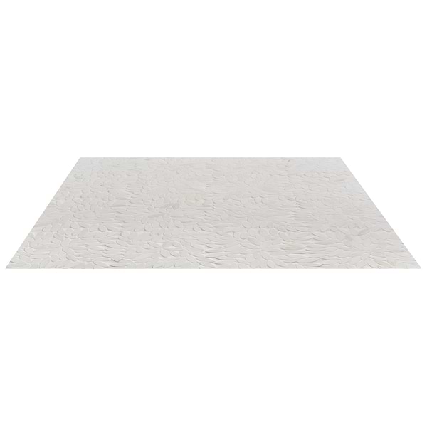 Breeze Flower Bianco Dolomite Honed Marble Mosaic Tile