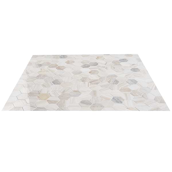 Sabbia Marble 4" Hexagon Polished Mosaic