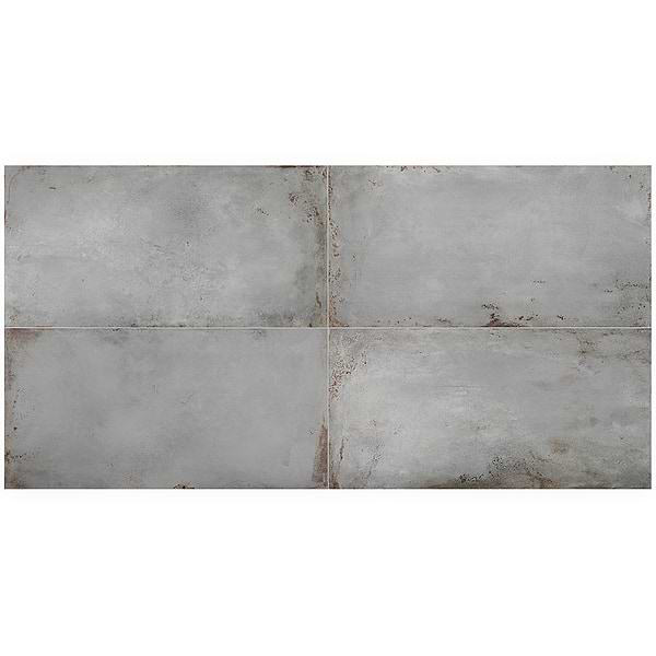 Angela Harris Flatiron Gray 24x48 Matte Porcelain Tile