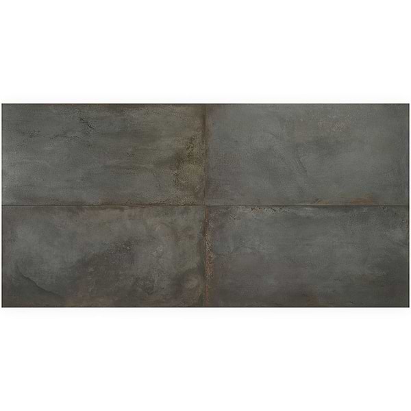 Angela Harris Flatiron Graphite 24x48 Matte Porcelain Tile