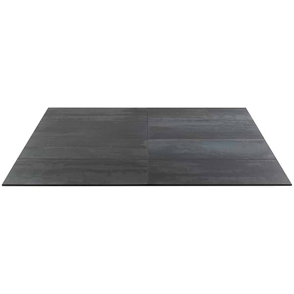 Sample-Hewlett Black Iron Matte Porcelain Tile
