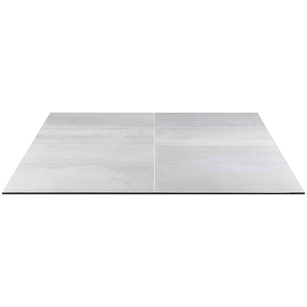 Sample-Hewlett Pearl Mist Gray Matte Porcelain Tile