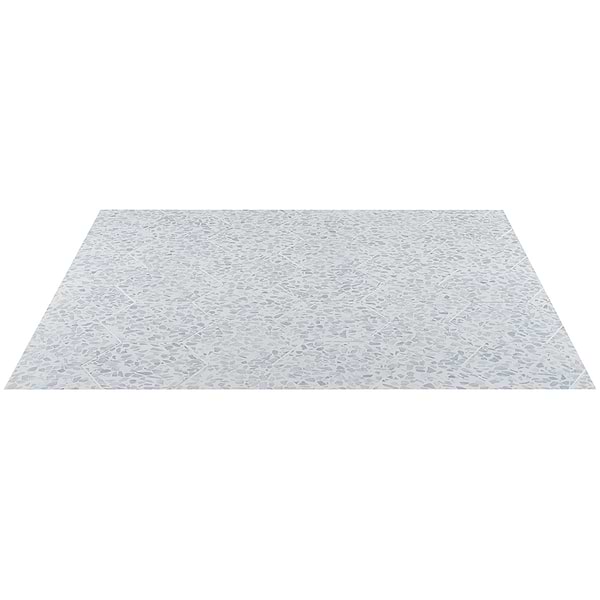 Terrazzo Hex Blue 9" Terrazzo Look Matte Porcelain Tile