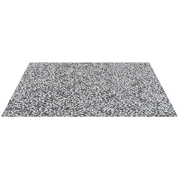 Terrazzo Hex Nero Black & White 9" Terrazzo Look Matte Porcelain Tile