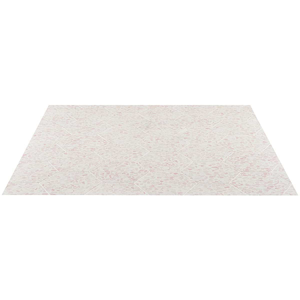 Terrazzo Hex Pink 9" Terrazzo Look Matte Porcelain Tile