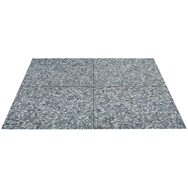 Kobe Flakes Ocean Blue 24x24 Terrazzo Look Matte Porcelain Tile