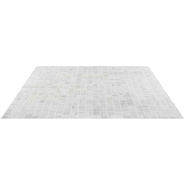 DreamStone Luminus White 2x2 Matte Porcelain Mosaic 