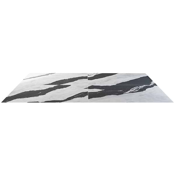 DreamStone Panda White 24x48 Polished Porcelain Tile